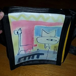 Hand Painted Pinzat Bag - Bike Much??